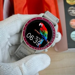 2024 OMG smart watch sport multi colors reltek 8763e chip round oled amoled 1.28