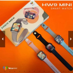 Original HW9 Mini Smart Watch Women 41 Inch NFC Connector Blood Pressure Oxygen Sugar Voice Dial Dial Smart Watch
