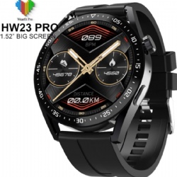 HW23pro Full Touch Wearfit Pro Chinese Smart Watch Bright Custom Dial with Wireless Call Charger NFC for Men's Smartwatches